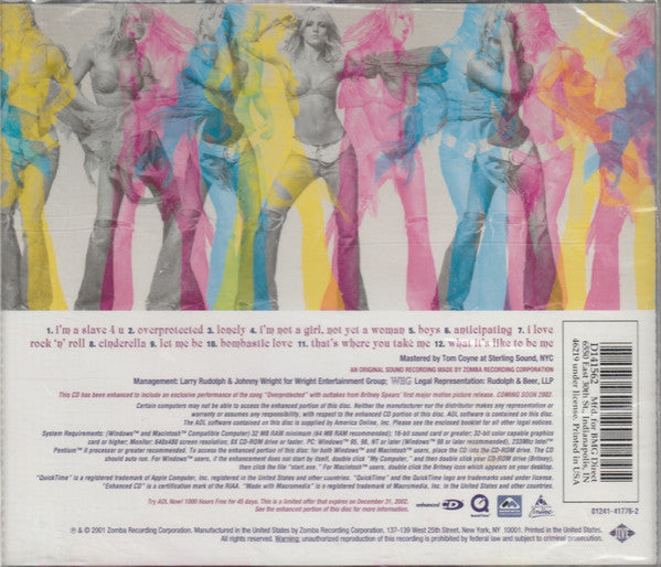 Britney Spears : Britney (CD, Album, Club, Enh)