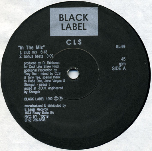CLS (3) : In The Mix (12")