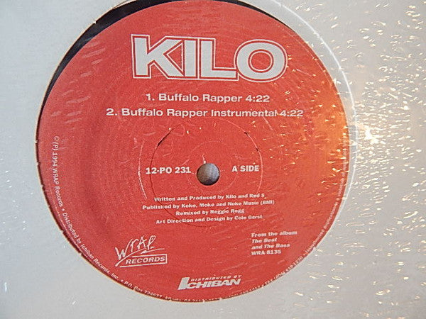 Kilo : Buffalo Rapper (12", Promo)
