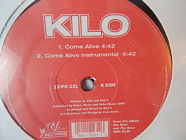 Kilo : Buffalo Rapper (12", Promo)