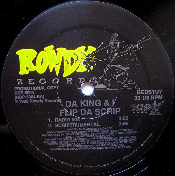 Da King & I : Flip Da Scrip (12", Promo)