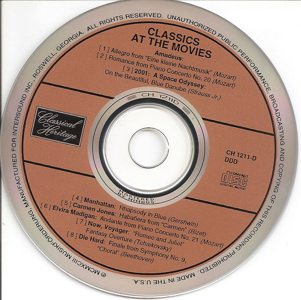 Various : Classics At The Movies (CD, Comp)