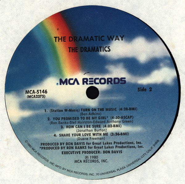 The Dramatics : The Dramatic Way (LP, Album)