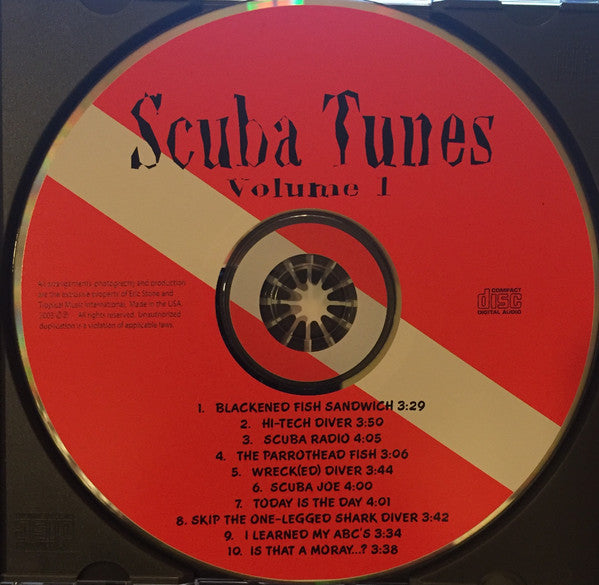 Eric Stone (6) : Scuba Tunes Volume 1 (CD, Album)