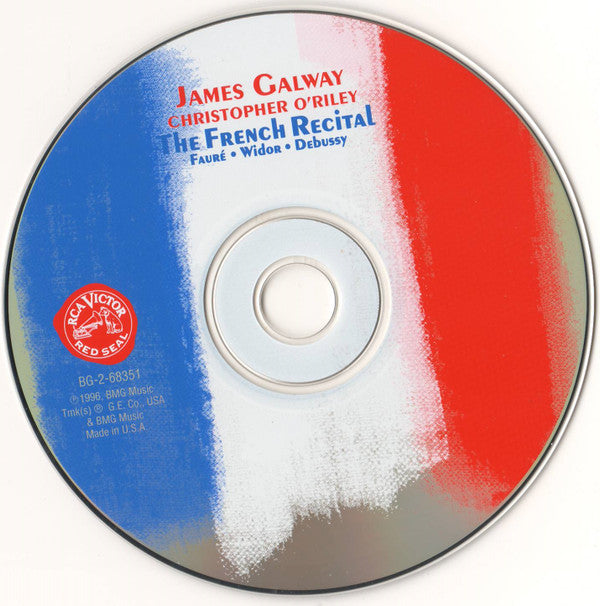James Galway, Christopher O'Riley - Gabriel Fauré, Charles-Marie Widor, Claude Debussy : The French Recital (CD, Album, Club, CRC)