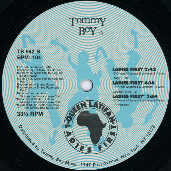 Queen Latifah : Ladies First (12", Com)