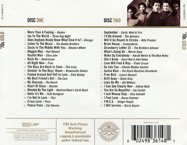 Various : '70s Gold (2xCD, Comp)