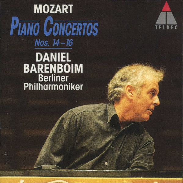 Wolfgang Amadeus Mozart : Daniel Barenboim, Berliner Philharmoniker : Piano Concertos Nos. 14-16 (CD, Album, Club)