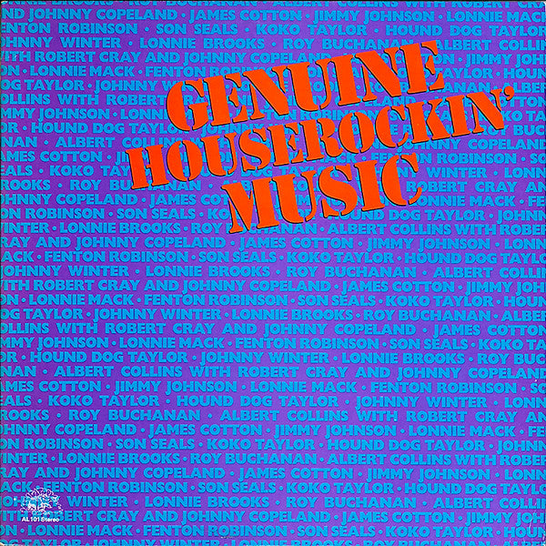 Various : Genuine Houserockin' Music (LP, Comp)