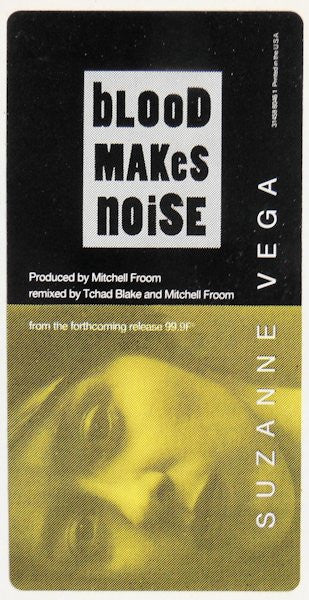 Suzanne Vega : Blood Makes Noise (12", Single, Promo)