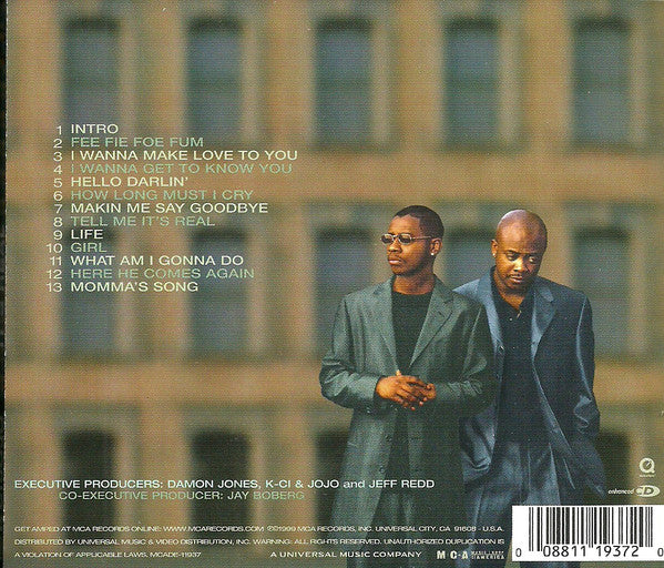 K-Ci & JoJo : It's Real (CD, Album, Enh)