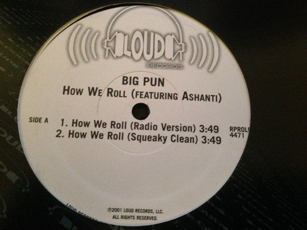 Big Punisher : How We Roll (12", Promo)