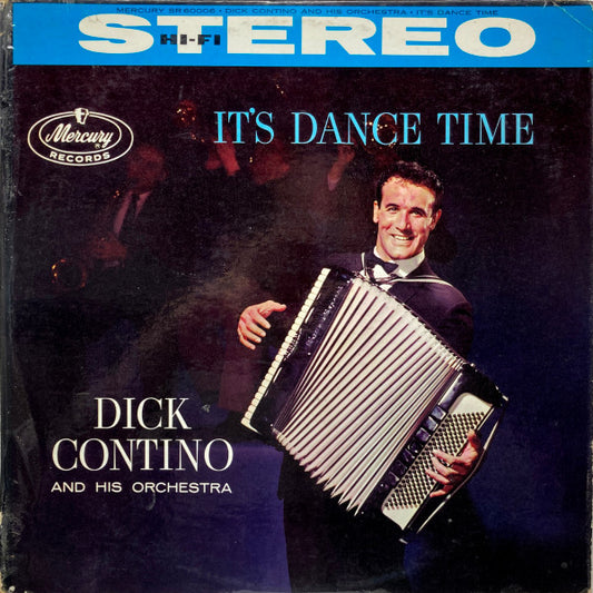 Dick Contino And His Orchestra : It's Dance Time  (LP, Album)