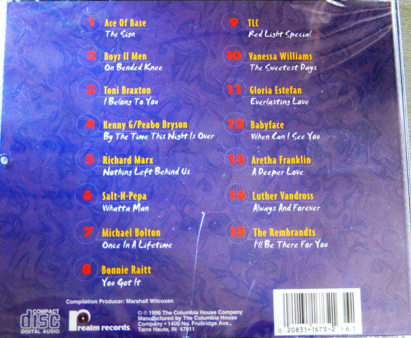 Various : Hits From The Heart II: 15 Top Ten Hits (CD, Comp, Club)