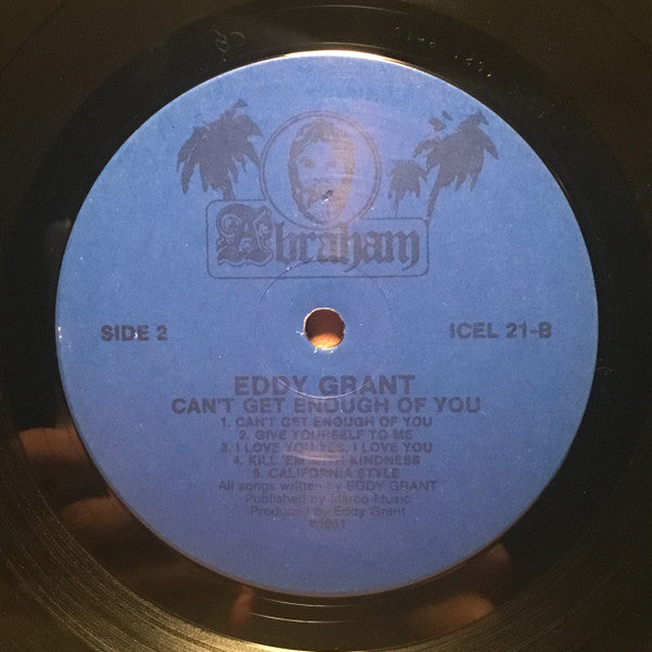 Eddy Grant : Can't Get Enough (LP, Album)