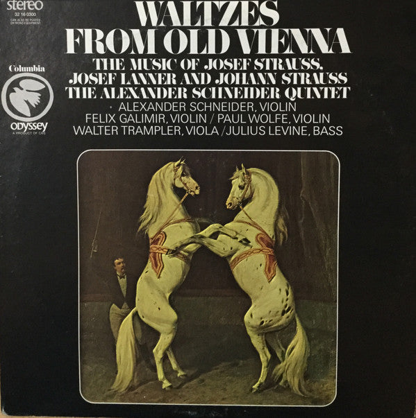 The Schneider Quartet : Waltzes From Old Vienna: The Music Of Josef Strauss, Josef Lanner And Johann Strauss (LP, Album, RE)