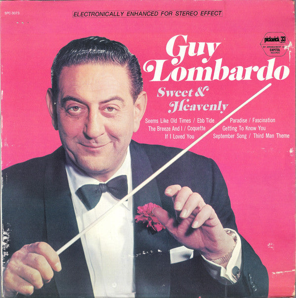 Guy Lombardo : Sweet & Heavenly (LP, Album)