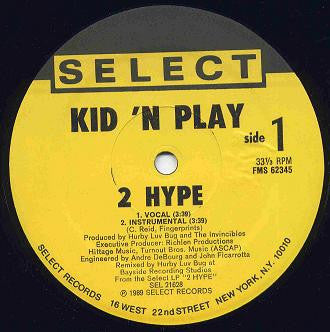 Kid 'N' Play : 2 Hype (12")