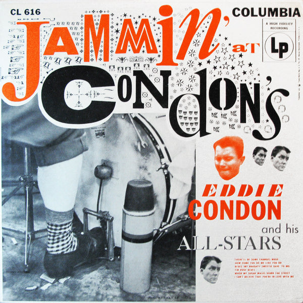 Eddie Condon And His All-Stars : Jammin' At Condon's (LP, Album, Mono)