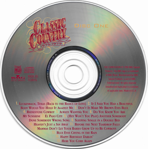 Various : Classic Country 1975-1979 (2xCD, Comp, RM)