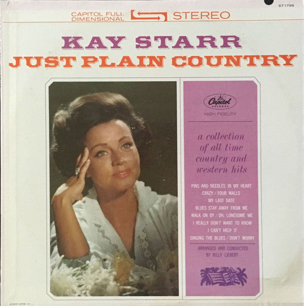 Kay Starr : Just Plain Country (LP, Album)