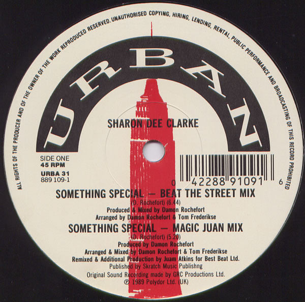 Sharon Dee Clarke : Something Special (Remix) (12")