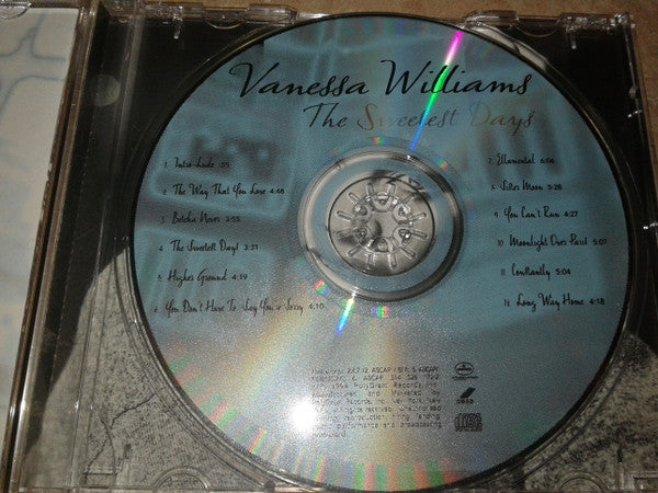 Vanessa Williams : The Sweetest Days (CD, Album)