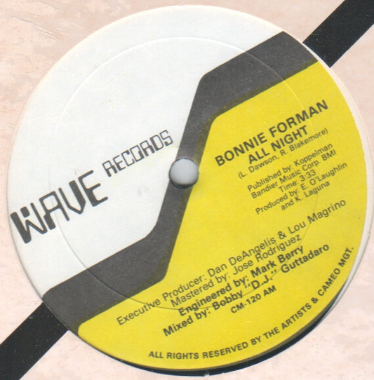 Bonnie Forman : All Night (12")
