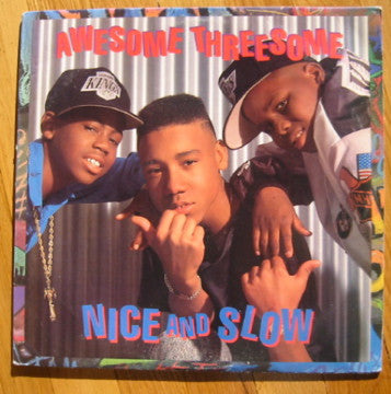 Awesome Threesome : Nice And Slow (12", Promo)