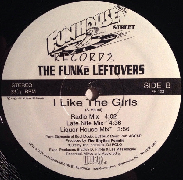 The Funké Leftovers : Quiet Is Kept (12")