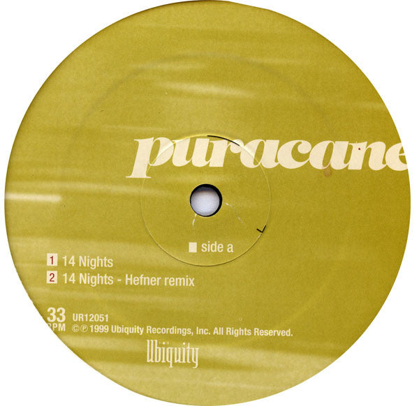 Puracane : Remixes (12")