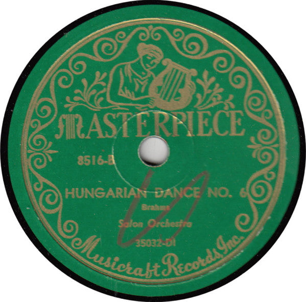 Unknown Artist : None But The Lonely Heart / Hungarian Dance No. 6 (Shellac, 10")