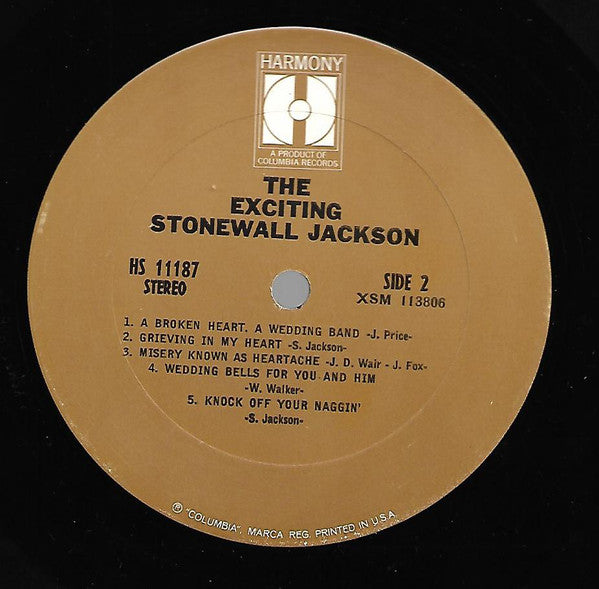 Stonewall Jackson : The Exciting Stonewall Jackson (LP)
