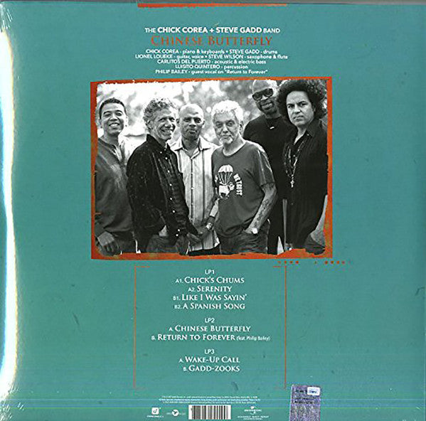 The Chick Corea + Steve Gadd Band : Chinese Butterfly (3xLP, Album, 180)