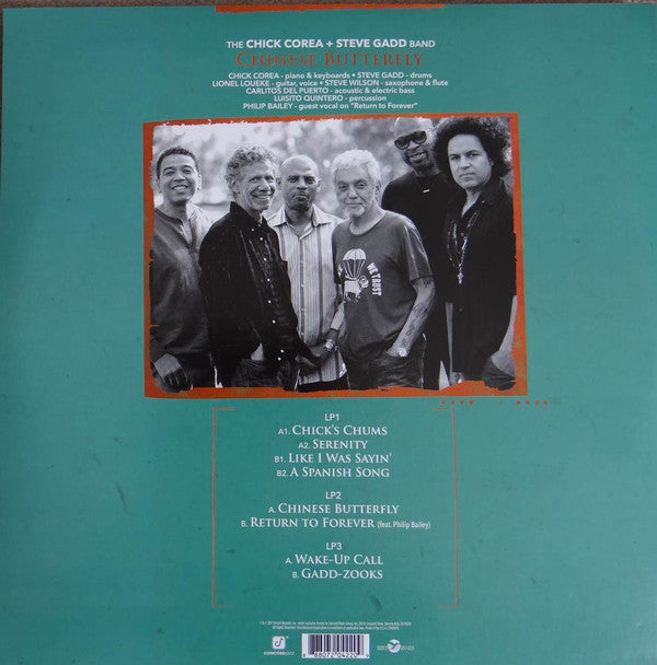 The Chick Corea + Steve Gadd Band : Chinese Butterfly (3xLP, Album, 180)