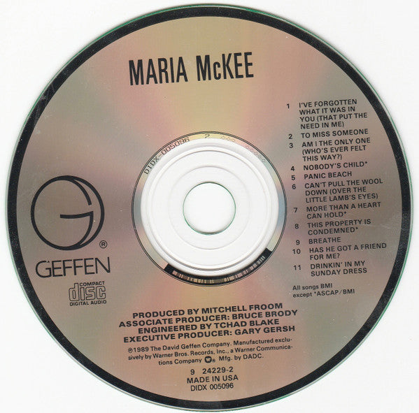 Maria McKee : Maria McKee (CD, Album)