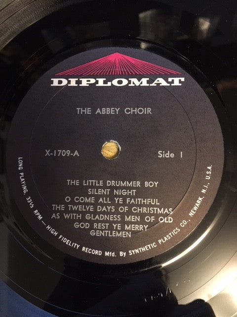 The Abbey Choir : The Little Drummer Boy (LP, Album)