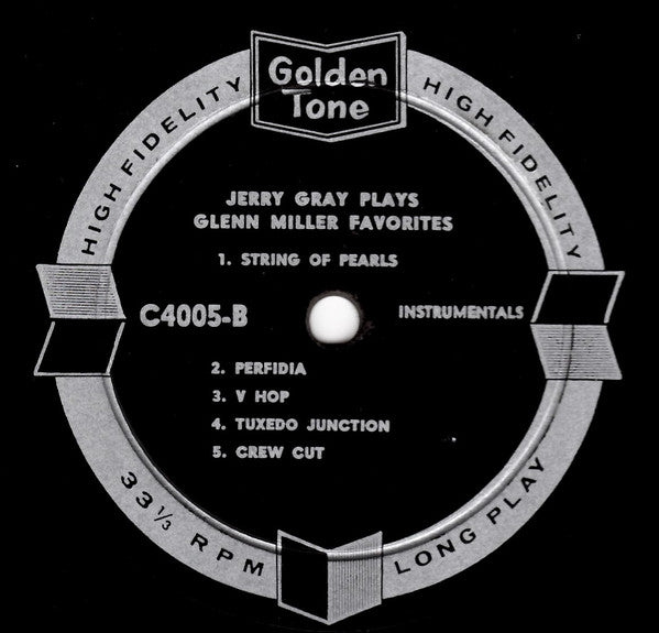 Jerry Gray : Jerry Gray Plays Glenn Miller Favorites (LP, Album, Mono)