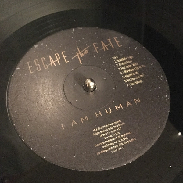 Escape The Fate : I Am Human (LP, Album)