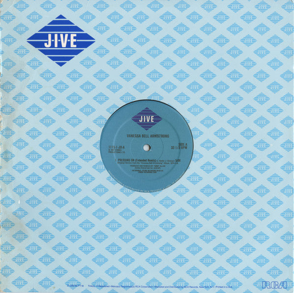 Vanessa Bell Armstrong : Pressing On (12")