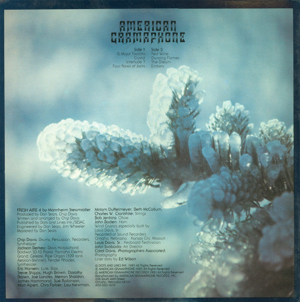 Mannheim Steamroller : Fresh Aire 4 (LP, Album, Gat)