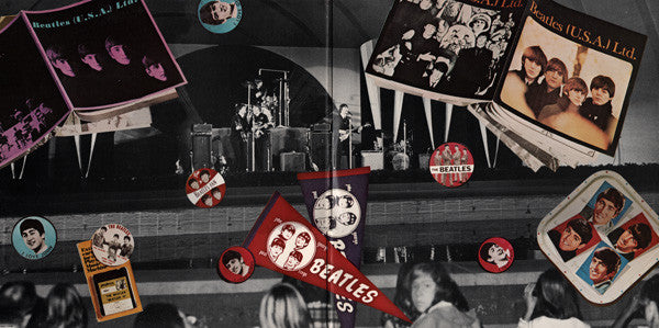 The Beatles : The Beatles At The Hollywood Bowl (LP, Album, Emb)