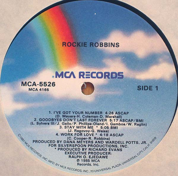 Rockie Robbins : Rockie Robbins (LP, Album)