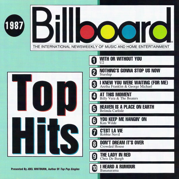 Various : Billboard Top Hits - 1987 (CD, Comp)