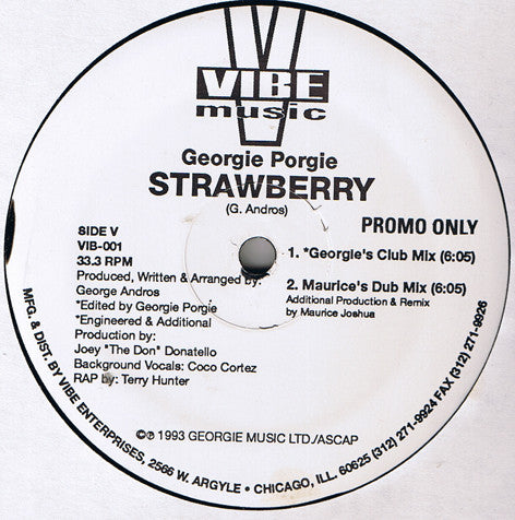Georgie Porgie : Strawberry (12", Promo)