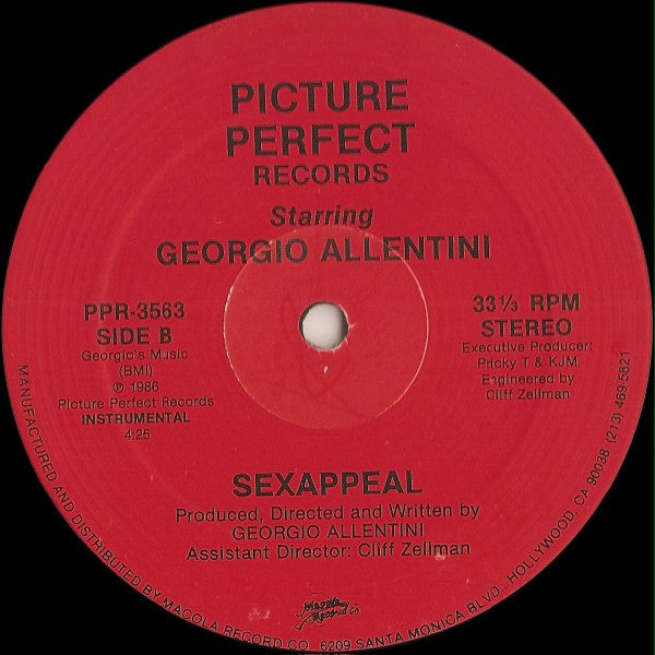 Georgio (2) : Sexappeal (12")