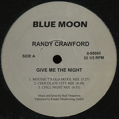Randy Crawford : Give Me The Night (12")