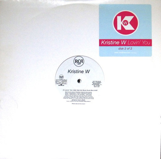 Kristine W : Lovin' You (Disk 2 Of 2) (2x12", Promo)
