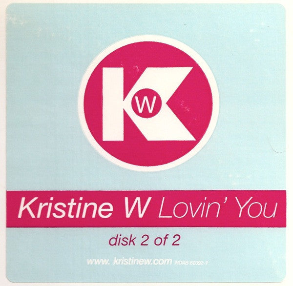 Kristine W : Lovin' You (Disk 2 Of 2) (2x12", Promo)