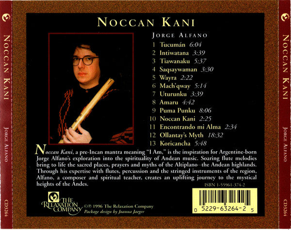 Jorge Alfano : Noccan Kani (CD)